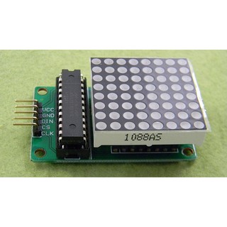 成品 MAX7219 8X8點陣模組 Arduino控制模組 顯示模組(A019)