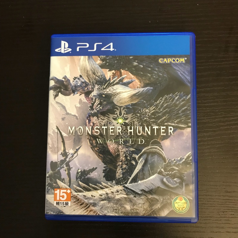 PS4 魔物獵人 世界 Monster Hunter World 中文 二手