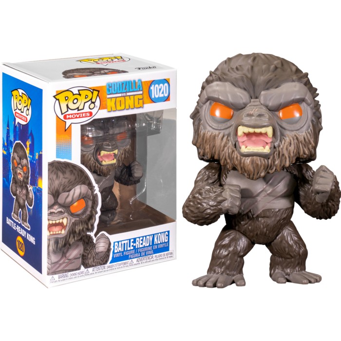 {克拉克玩具} FUNKO POP 電影 哥吉拉大戰金剛 憤怒 備戰 金剛 KONG 1020