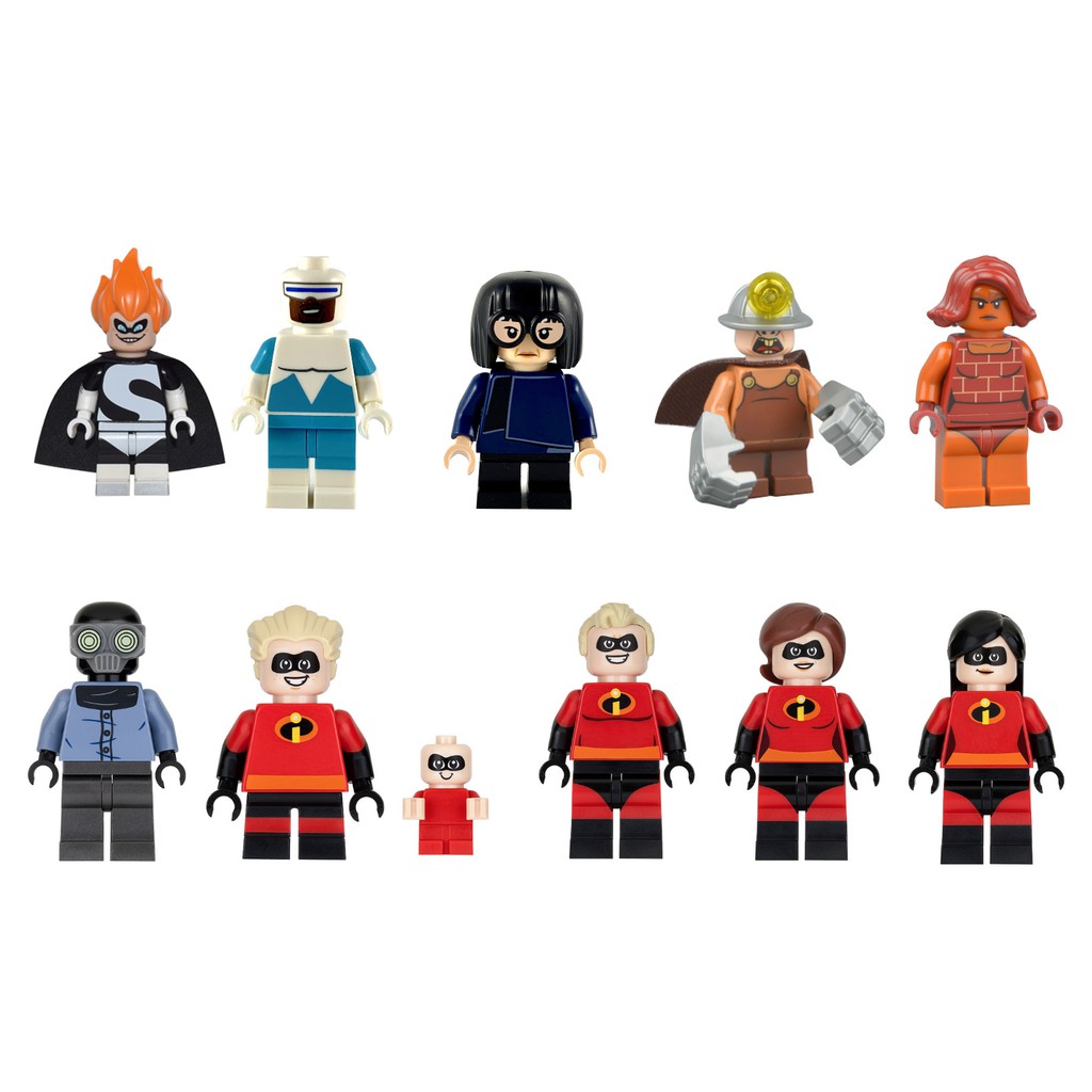 LEGO 10759 10760 10761 71012 71024 INCREDIBLES 超人特攻隊 人偶