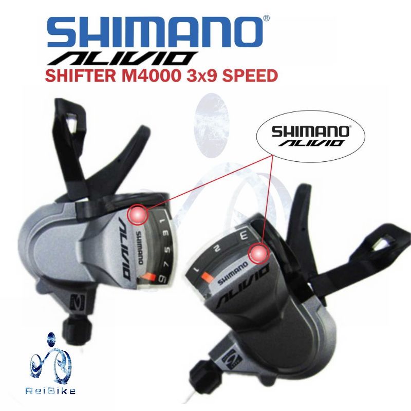 Shimano alivio M4000 3×9 變速變速