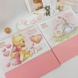 Q豆手創坊★2023年 桌曆 三角-小熊維尼 WINNIE THE POOH 迪士尼 DISNEY 正版授權
