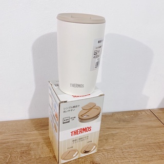 現貨▪️ 日本 THERMOS 膳魔師 不鏽鋼真空 保溫杯 (白色) JDP-400 400ML 咖啡杯
