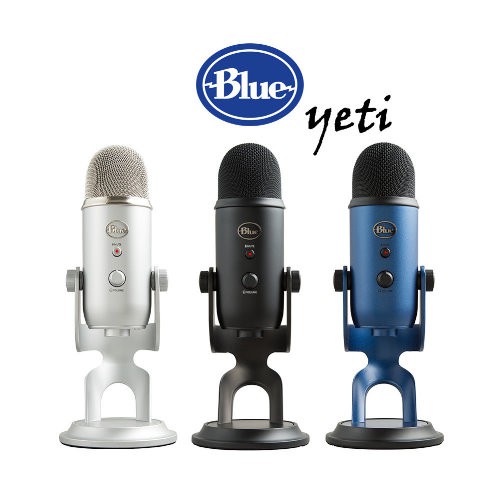 Blue YETI 雪怪USB麥克風 心型/全向/雙指向/立體聲【愷威電子】高雄耳機專賣(公司貨)