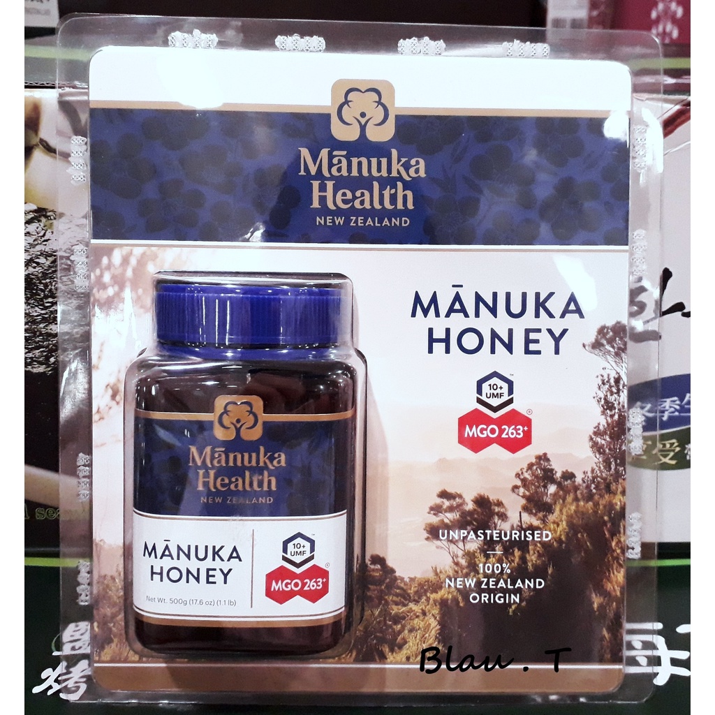 現貨🎶 MANUKA HEALTH 麥蘆卡蜂蜜 麥盧卡蜂蜜 500克 MGO263+ UMF10+ 好市多代購