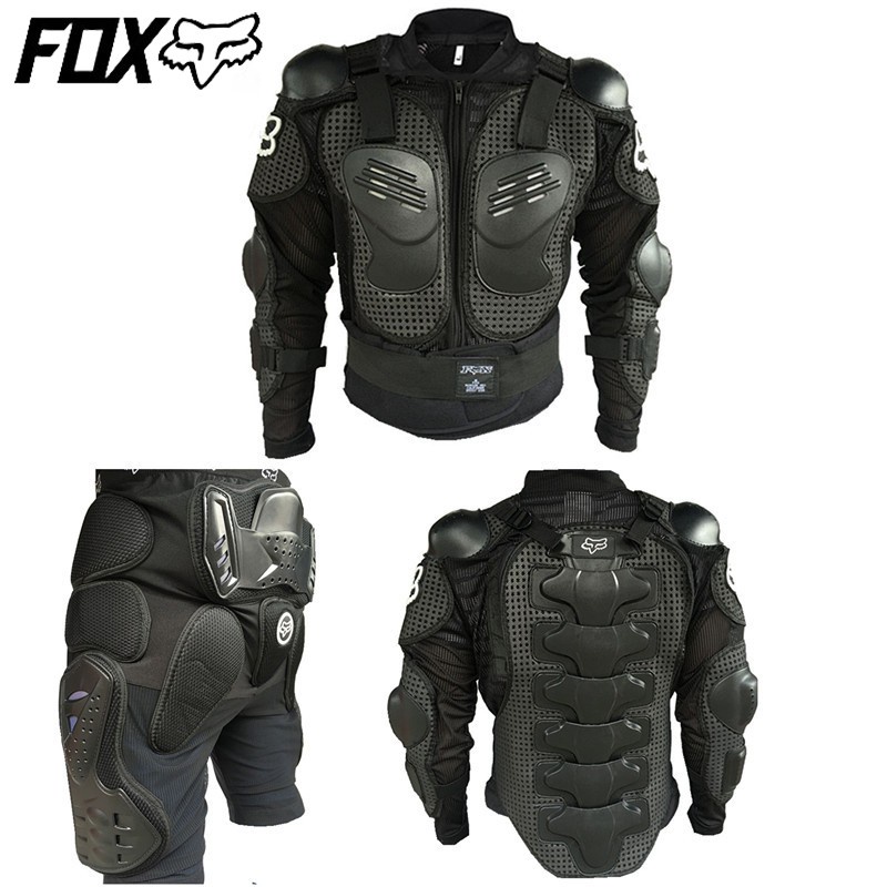 Fox 摩托車夾克摩托車盔甲夾克摩托車防護裝備摩托車夾克騎手套裝