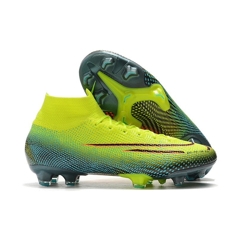 Nike Football Mercurial Superfly VII Elite AG Pro black gray.