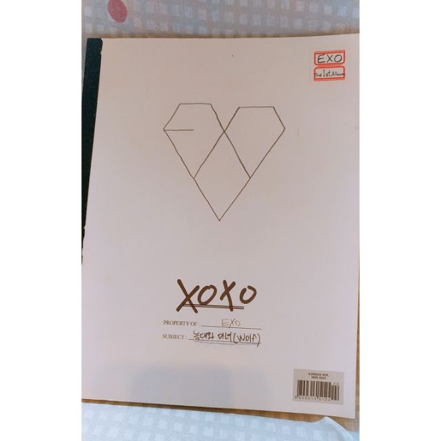 EXO (the 1st album)
♡送exo5個手環♡