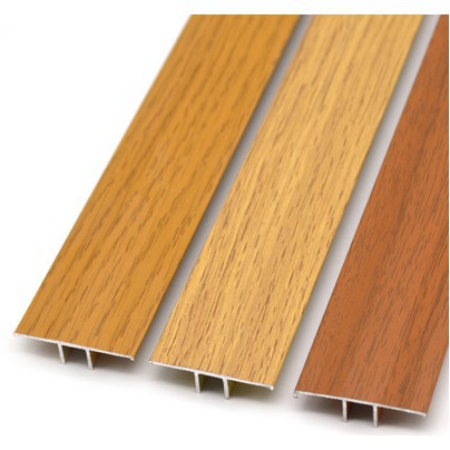 地板專用壓扣條木地磚連接條 鋁合金地板專用壓扣條T型卡扣地板壓條木地磚連接過渡條收邊條
