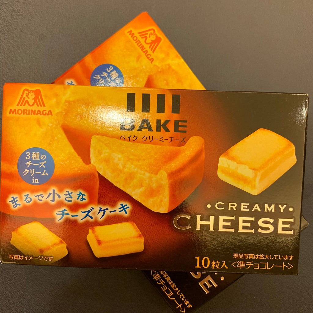 日本 森永 BAKE CREAMY 濃厚奶油起司磚