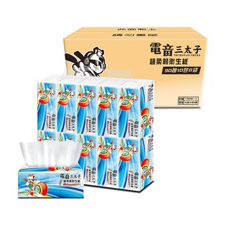 JingFeng 淨風 BeiGang電音三太子超柔韌衛生紙(90抽) 廠商直送