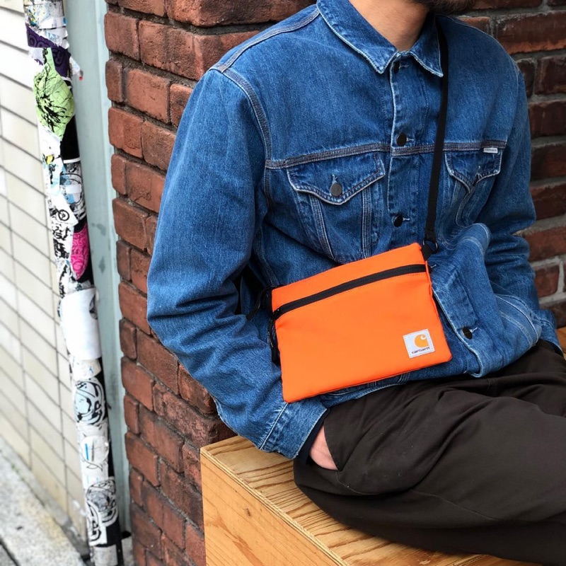 日本正規🇯🇵 街頭艷橘 Carhartt WIP Jacob Bag 斜背包 側背包