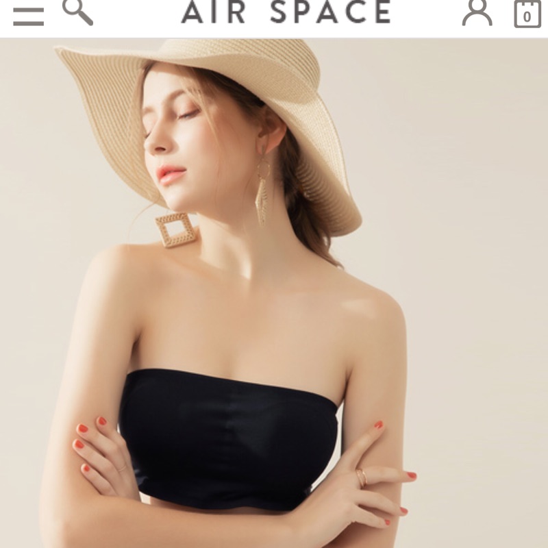 Air space 平口內衣 蕾絲 胸墊（L-LX）