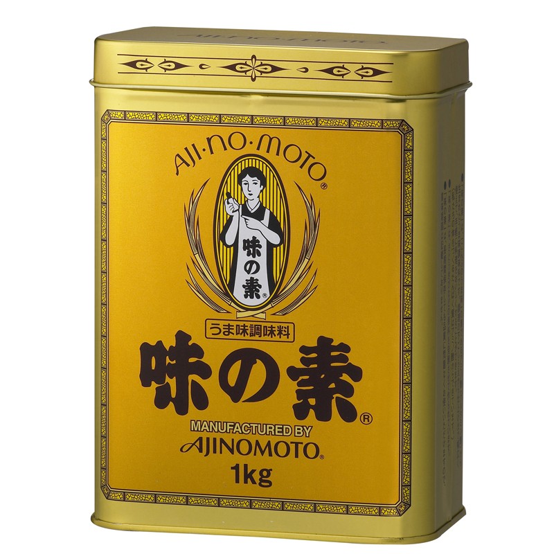 世界GO 日本味精第一品牌 AJINOMOTO 味之素 金罐味素 味精 調味料 1kg