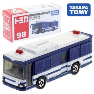Tomica 多美小汽車 98 大型人員運輸車 運輸車 大巴 大卡 限量 日本 紅白盒 全新無拆 膜都還在