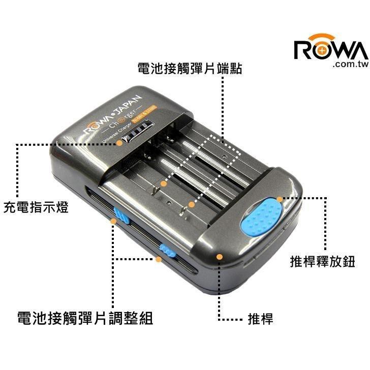 樂華 ROWA BM004 萬用充電器 支援USB充電 3、4號電池可用