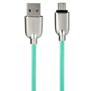 KINYO USB-B07(兩入裝) Micro USB U鋅條紋極速充電傳輸線