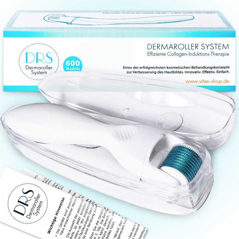 Drs Dermaroller 540微針滾輪美容痘印滾針mts護膚導入精華液臉部美容痘坑收縮毛孔 蝦皮購物