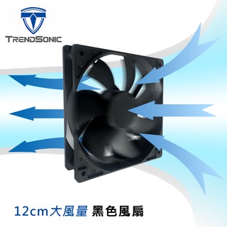 TrendSonic 8公分 / 12公分風扇 散熱裝置  電腦散熱風扇