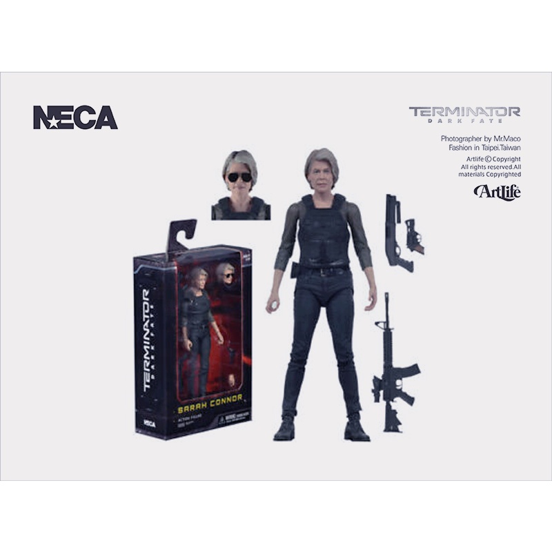 Artlife ㊁ NECA Terminator Sarah Connor 魔鬼終結者 黑暗宿命 莎拉康納