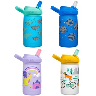 [飛翔樂園] CamelBak 350ml eddy+ kids兒童吸管不鏽鋼保溫瓶(保冰) 2022新改款（送防塵蓋）