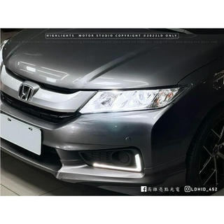 【高雄亮點】HONDA CITY GLC大燈組 汽車大燈 LED魚眼 GTR GLC 客製化 CITY LED大燈 本田