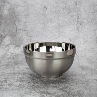 真新不鏽鋼隔熱碗兒童碗12cm幼童碗國小碗