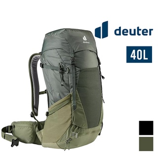 deuter 德國 Futura Pro 40 透氣網架登山包 直立式設計 透氣性佳 水袋空間 3401321-GK