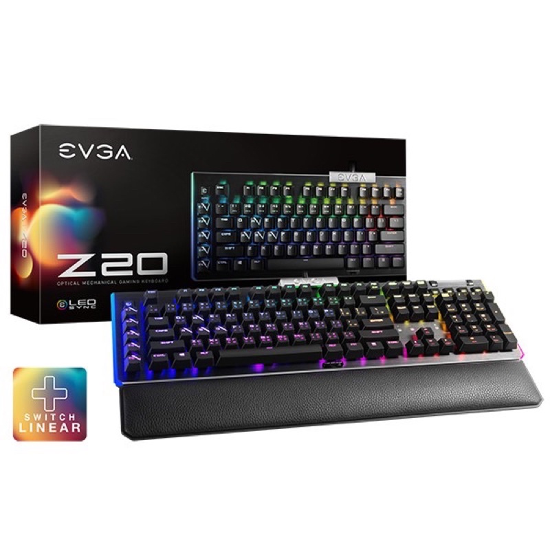 免運 evga z20 x20 電競 機械 鍵盤 滑鼠 linear 光軸
