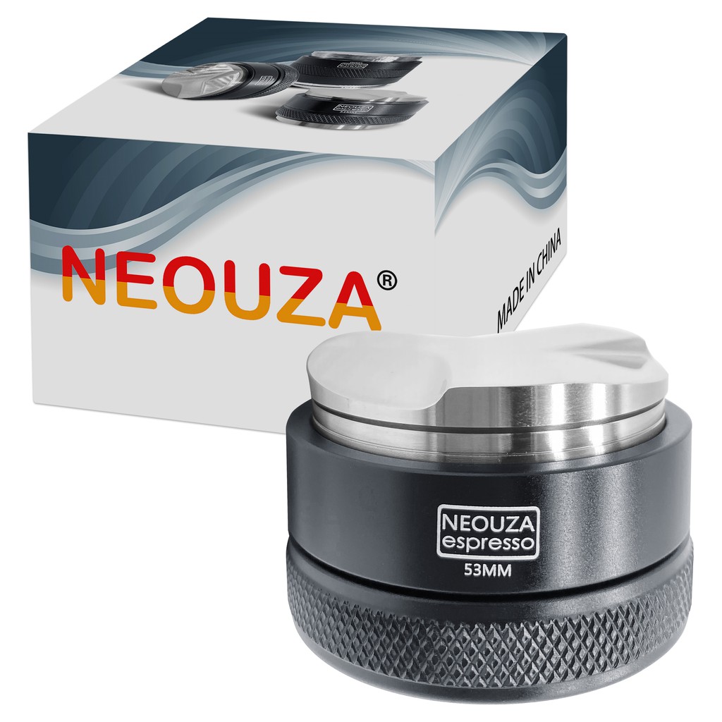 NEOUZA 51mm 53mm 58mm咖啡機布粉器 可調整深度咖啡壓粉器 粉碗通用 304不鏽鋼防滑 咖啡用品