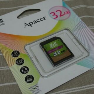 Apacer 宇瞻 32G SDHC記憶卡 Class 10