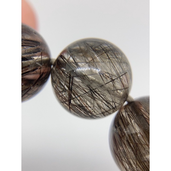 實品美美的😍銅鈦晶 黑銅鈦 超美 10mm 透體 絲多 閃亮 滿滿效應 圓珠 散珠 單顆賣