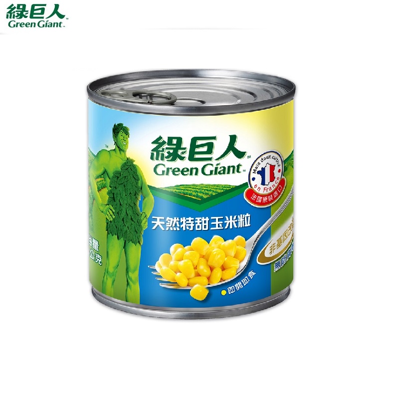 【綠巨人】天然特甜玉米粒340gx3罐/組