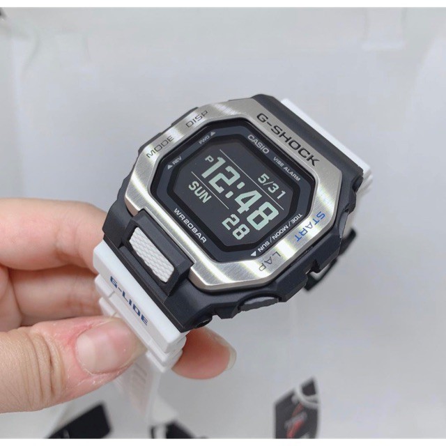 【金台鐘錶】CASIO卡西歐 G-SHOCK 藍牙連結智慧型手機X潮汐資訊 GBX-100-7