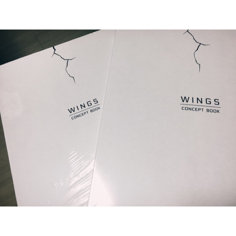 防彈少年團/BTS WINGS Concept book 官方寫真概念書