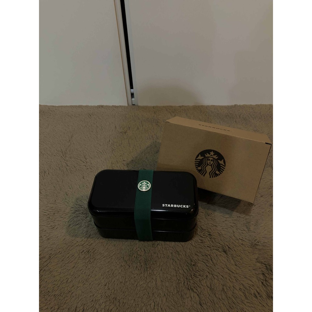 Starbucks星巴克 黑色 餐盒