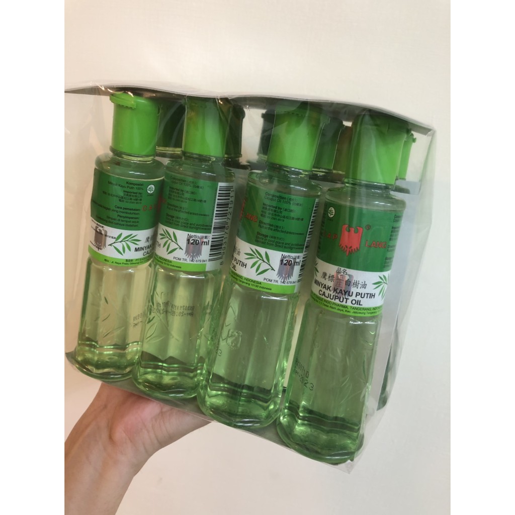 印尼白樹油 Minyak Kayu Putih Cap lang 120ml/60ml/30ml/15ml