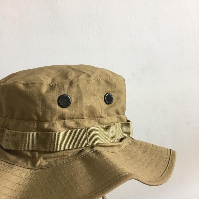 British Olive Drab Rip Stop Boonie Hat with Neck Flap Army Bush Cap Sun Bucket 