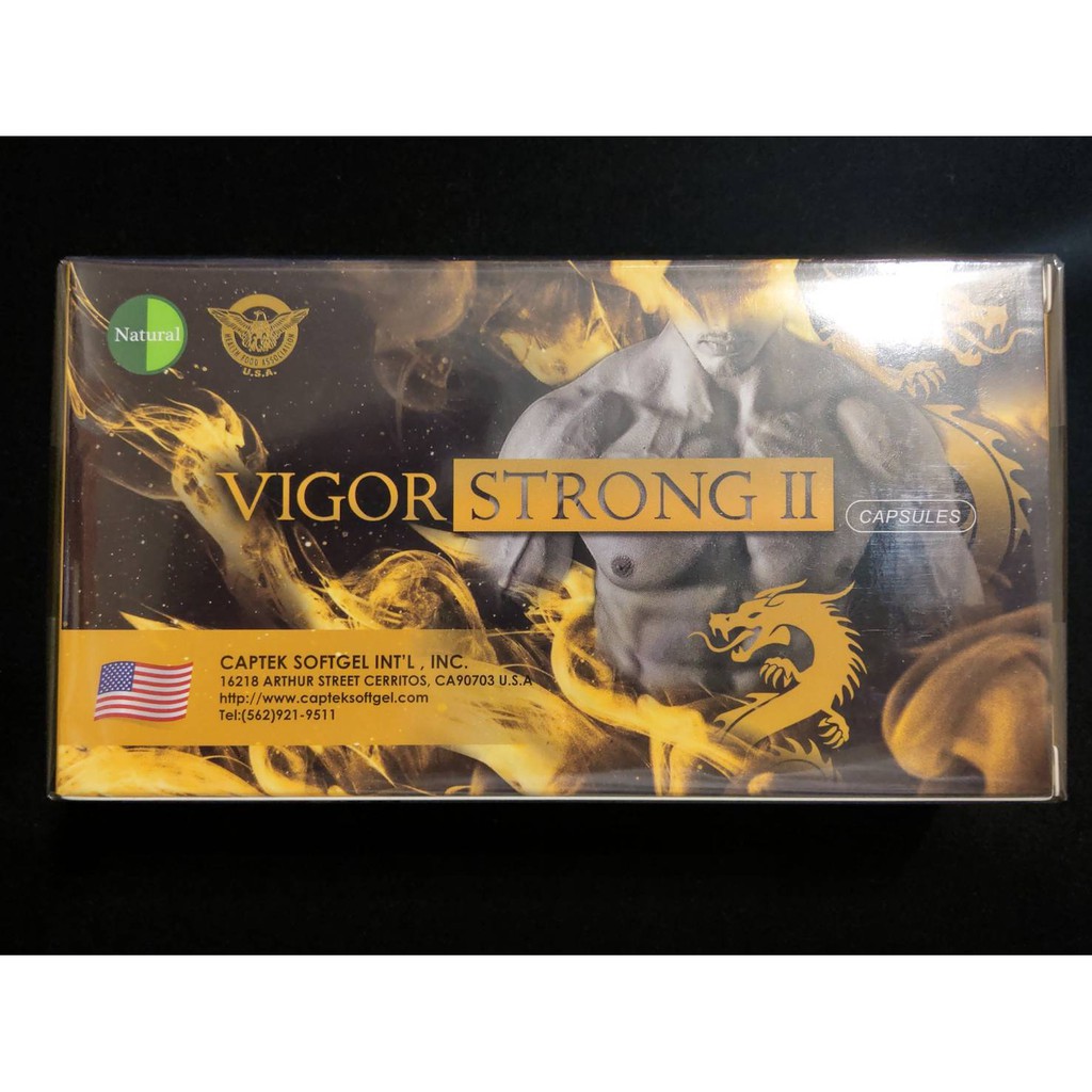 [E.I.G]美國NaturalD 全新升級虎威力  虎威力2代 二代 VIGOR STRONG II 雄霸天下 30粒