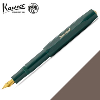 德國 KAWECO CLASSIC SPORT系列 暗綠色 金尖 鋼筆(翡翠綠)
