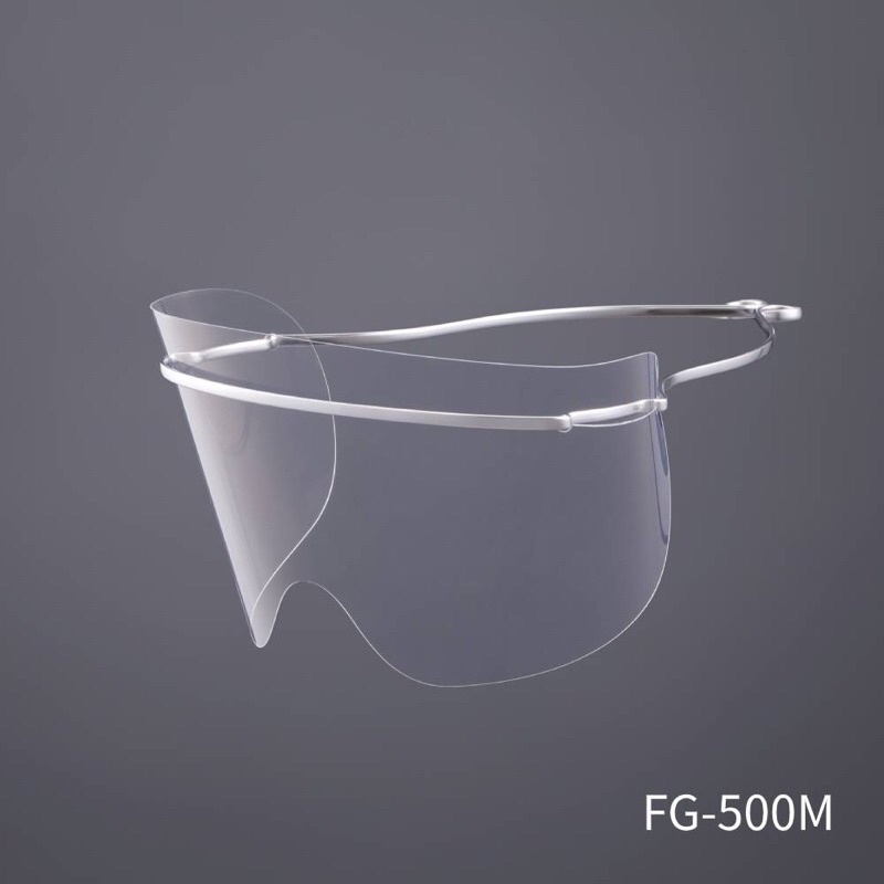 日本SHARP夏普輕量鈦合金奈米蛾眼科技防護眼罩面罩FG-500M