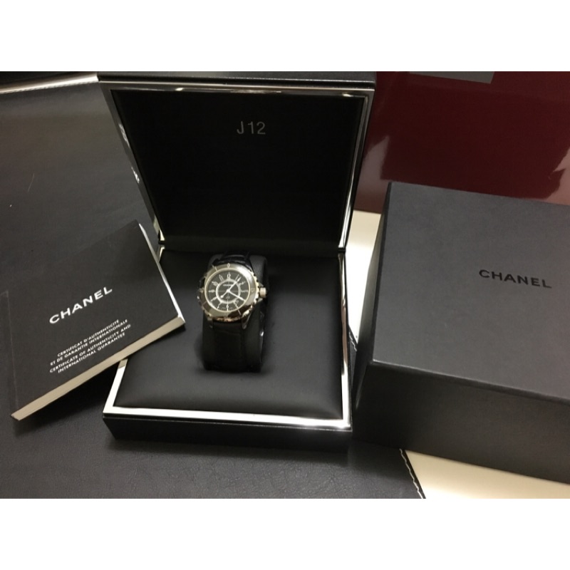 香奈兒Chanel J12 33mm 黑色錶