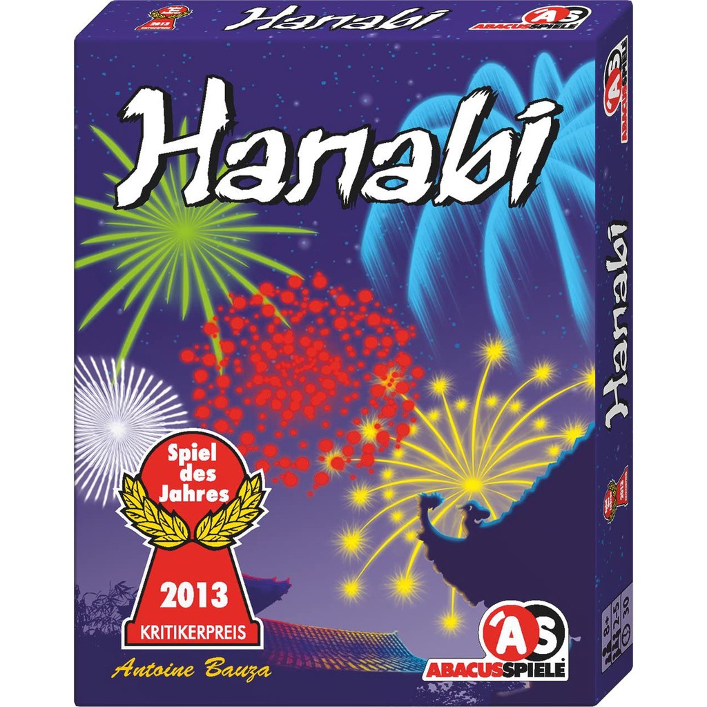 正版桌遊 花火 德文版hanabi 合作類桌遊 蝦皮購物