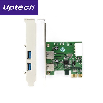 Uptech UTB222 USB3.0 2-port擴充卡