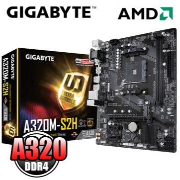 Gigabyte 技嘉 A320M S2H M-ATX 主機板