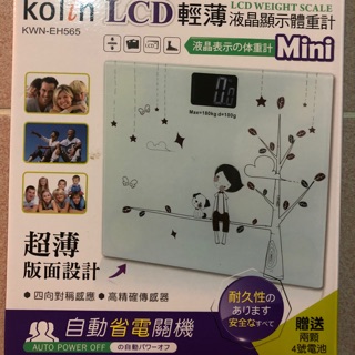 歌林 液晶顯示體重器