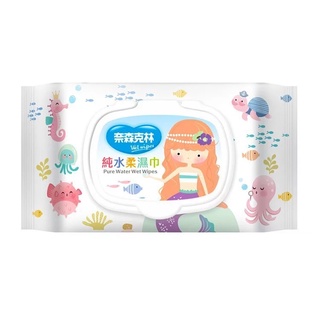 奈森克林-夢幻人魚純水柔濕巾【30抽】
