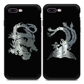 手機壁紙 中國風龍圖騰手機貼紙鳳凰圖案金屬貼老虎手機殼背貼后殼裝飾貼 蝦皮購物