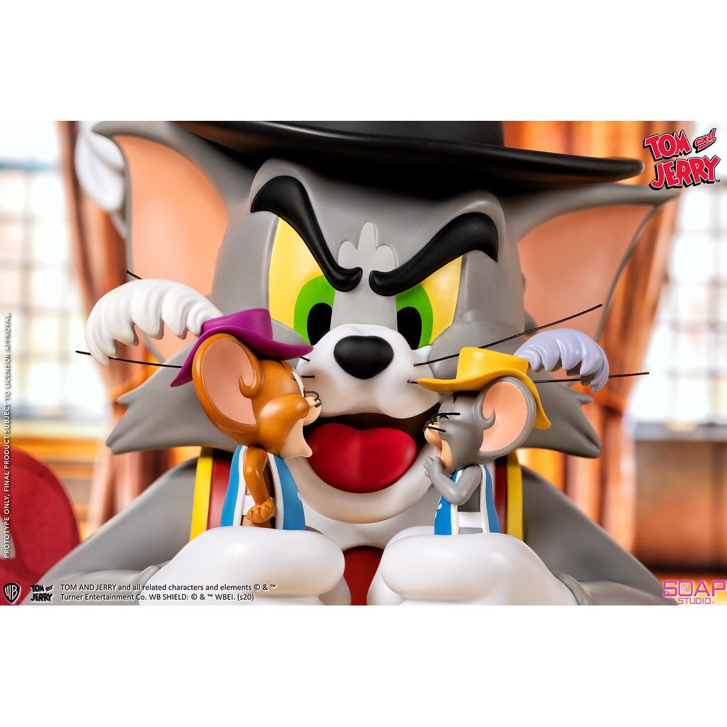 預購｜Soap Studio 湯姆貓與傑利鼠 三劍客半胸像 Tom and Jerry