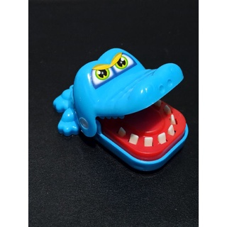 有趣的大鱷魚嘴牙醫咬手指玩具兒童聖誕節遊戲